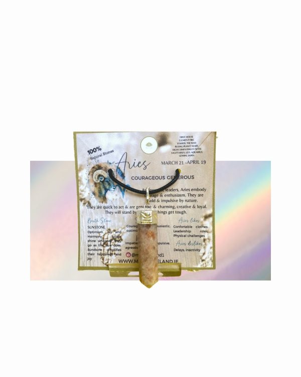 Birthstone Pendants Aries