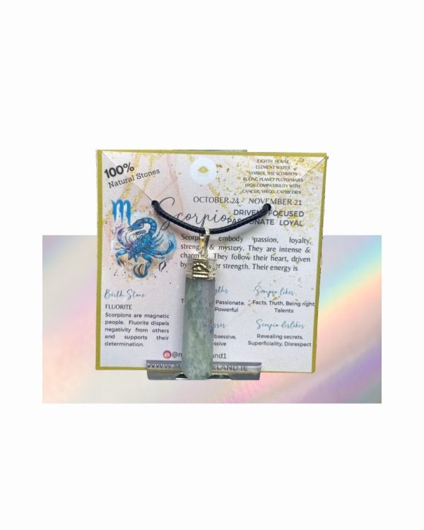 Birthstone Pendants Scorpio