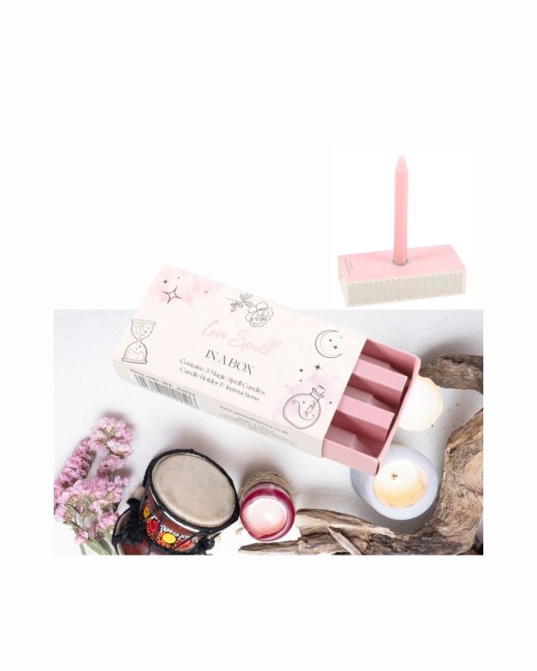 Love spell candles
