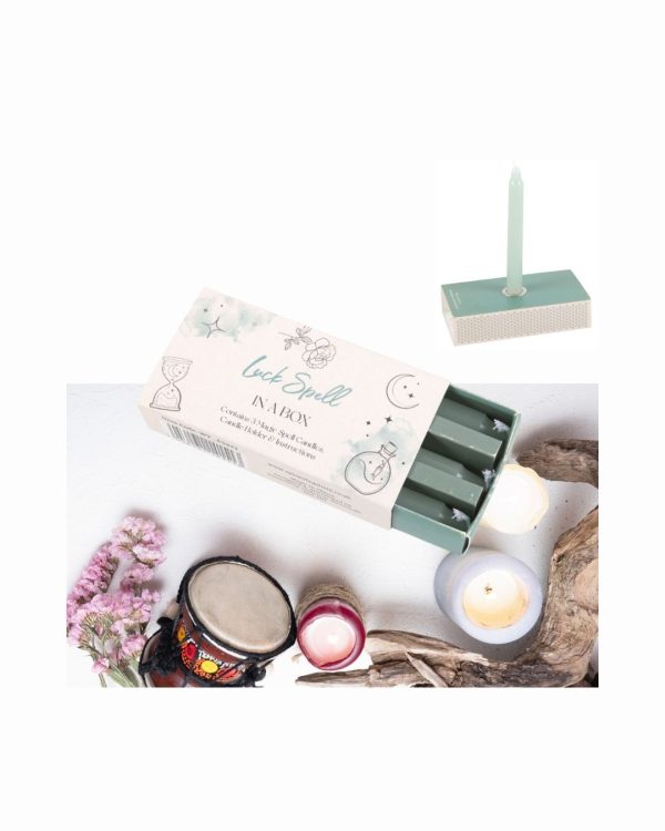 Luck spell candles