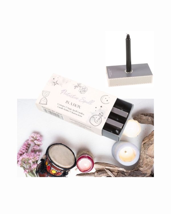 Protection spell candles (Black)