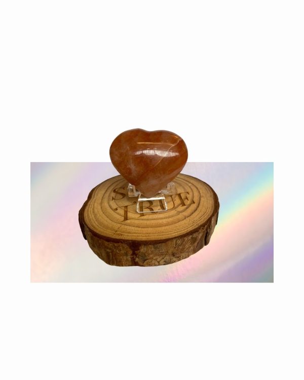 Fire Quartz Heart